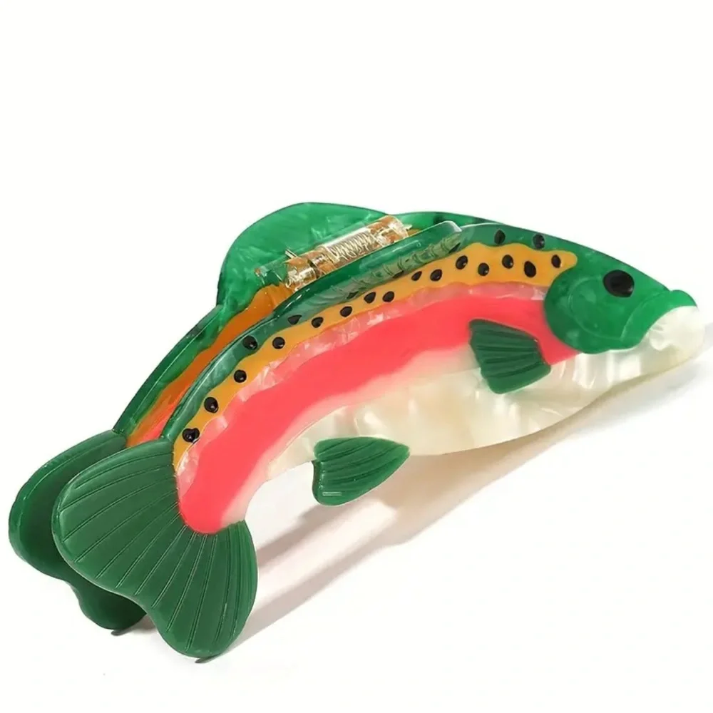 REVOLVE ❤️‍🔥 ACRYLIC NWT FISH CLIP